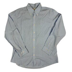 Brooks Brothers Thomas Mason Luxury shirt REGENT Check Long Sleeve Men's L Nice
